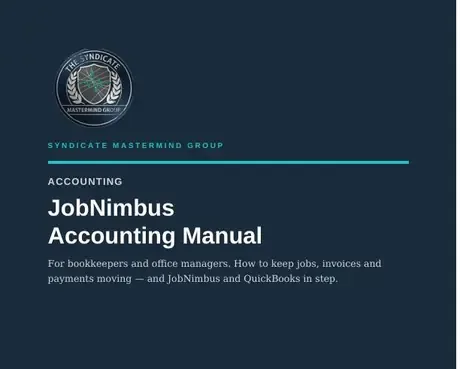 Accounting Manual cover